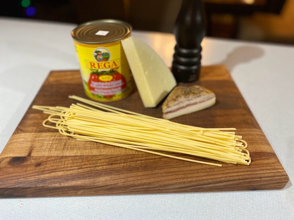 Amatriciana Ingredients